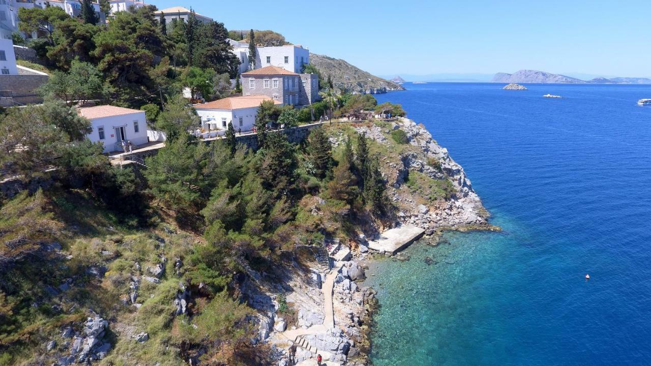 Douskos Beach House Apartment Hydra  Luaran gambar