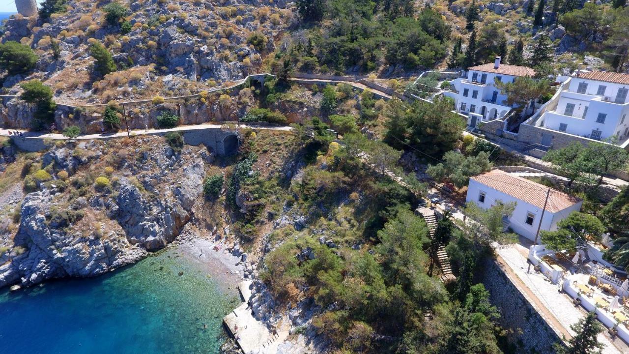 Douskos Beach House Apartment Hydra  Luaran gambar